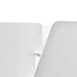 Cheshire Quince Bunk Bed - White & Silver - Single (90cm) - thumbnail 6