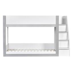 Cheshire Quince Bunk Bed - White & Silver - Single (90cm) - thumbnail 5