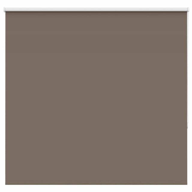 Berkfield Home Roller Blind Blackout Off-White 45x175 cm Fabric Width 40.7 cm Po… in Brown - image 1