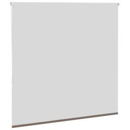 Berkfield Home Roller Blind Blackout Off-White 45x175 cm Fabric Width 40.7 cm Po… in Brown - thumbnail 4