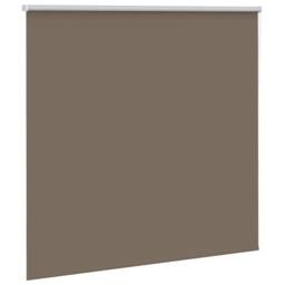 Berkfield Home Roller Blind Blackout Off-White 45x175 cm Fabric Width 40.7 cm Po… in Brown - thumbnail 3