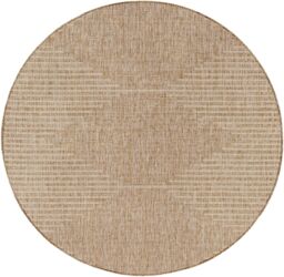 Livabliss Eagean-Global Black Blue Beige Green In- & Outdoor Rug in Brown - Size: 200 cm x 275 cm - thumbnail 2