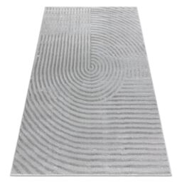 RugsX Balance Rug in Grey - Size: 140 cm x 190 cm - thumbnail 1