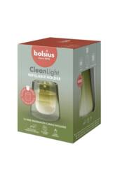 KDMD Green Glass Bolsius Clean Light Starter Kit - Gardenia & Fig - thumbnail 2