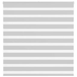 Berkfield Home Elegant Zebra Blind Light Grey 140x150 cm Fabric Width 135.9 cm P - thumbnail 2
