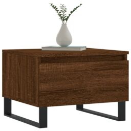 Berkfield Home Coffee Tables 2 pcs Brown Oak 50x46x35 cm Engineered Wood - Size: 50 x 46 x 35 cm - thumbnail 3