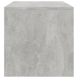 Berkfield Home TV Cabinet Concrete Grey 120x40x40 cm Engineered Wood - Size: 120 x 40 x 40 cm - thumbnail 5