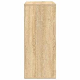 Berkfield Home Book Cabinet Sonoma Oak 60x30x71.5 cm Engineered Wood in Brown - thumbnail 5