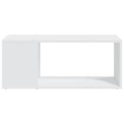Berkfield Home TV Cabinet White 80x24x32 cm Engineered Wood - Size: 80 x 24 x 32 cm - thumbnail 5