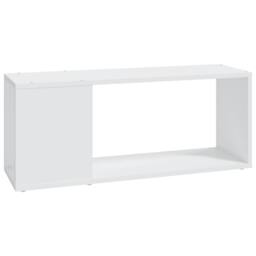 Berkfield Home TV Cabinet White 80x24x32 cm Engineered Wood - Size: 80 x 24 x 32 cm - thumbnail 3