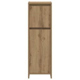 Berkfield Home 3 Piece Bathroom Furniture Set Artisan Oak Engineered Wood in Brown - thumbnail 5