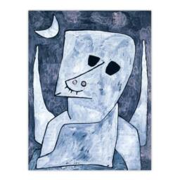 Artery8 Paul Klee Framed Wall Art Print Angel Applicant Abstract Painting in Blue - Size: A3 - thumbnail 3