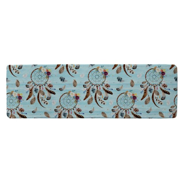 Benjamin Tate Design Native American Tribe Decor Runner Rug in Natural - Size: 67 cm x 230 cm - image 1