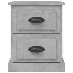 Berkfield Home Bedside Cabinets 2 pcs Concrete Grey 39x39x47.5 cm Engineered Wood - thumbnail 8