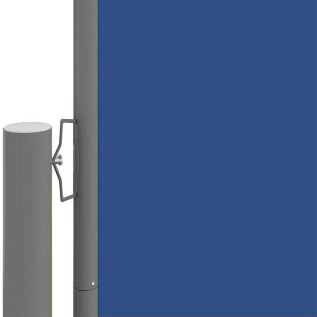 Berkfield Home Retractable Side Awning Blue 220x1000 cm - image 1