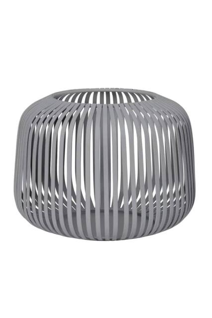Blomus Lito Lantern Candle Holder XS - Steel Gray in Grey