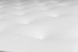 UK Bed Furniture Oxford Mattress in White - Size: Single - thumbnail 5