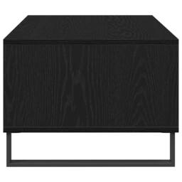 Berkfield Home Traditional Coffee Table Black Oak 90x50x36, 5 cm Engineered Wood - thumbnail 8