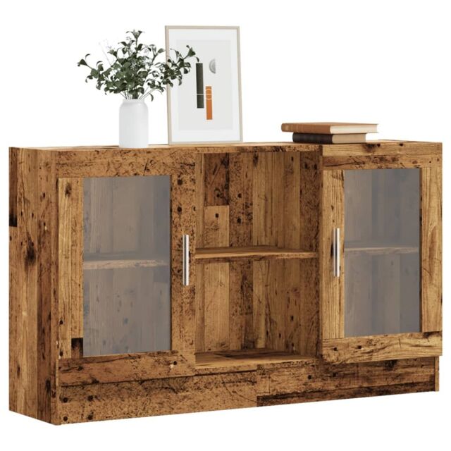 Berkfield Home Sideboard Old Wood 120x30.5x70 cm Engineered Wood in Brown - image 1