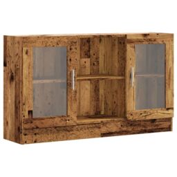 Berkfield Home Sideboard Old Wood 120x30.5x70 cm Engineered Wood in Brown - thumbnail 2