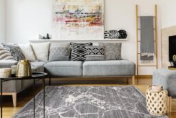 RugsX Union Rug in Yellow - Size: 80 cm x 150 cm - thumbnail 4