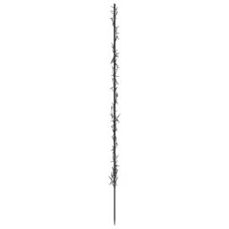 Berkfield Home Christmas Light Decoration with Spikes Tree 115 LEDs 90 cm in Black - thumbnail 6