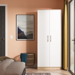 Ready Assembled 2 U Cornwall 2 Door Wardrobe (Ready Assembled) - thumbnail 1