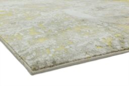 The Rug Shop UK Modern Abstract Area Polyester Polypropylene Easy to clean Rug in Mid Grey - Size: 240 cm x 340 cm - thumbnail 4