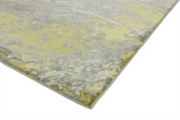 The Rug Shop UK Modern Abstract Area Polyester Polypropylene Easy to clean Rug in Mid Grey - Size: 240 cm x 340 cm - thumbnail 2