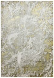 The Rug Shop UK Modern Abstract Area Polyester Polypropylene Easy to clean Rug in Mid Grey - Size: 240 cm x 340 cm - thumbnail 6