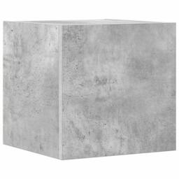 Berkfield Home Modern 4 Piece TV Cabinet Set Concrete Grey Engineered Wood - thumbnail 7