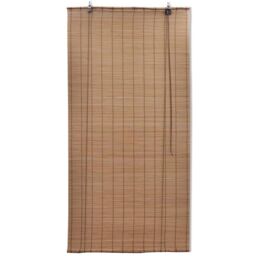 Berkfield Home Brown Bamboo Roller Blinds 100 x 160 cm - thumbnail 2