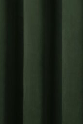Laurence Llewelyn-Bowen Montrose' Velvet Blackout-Coated Pair of Eyelet Curtains in Bottle Green - Size: 229 cm width x 183 cm drop - thumbnail 3