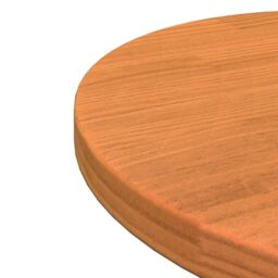 Berkfield Home Table Top Round Wax Brown √ò40x2.5 cm Solid Wood Pine - Size: 40x2.5 cm - thumbnail 5