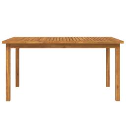 Berkfield Home Beautiful 5 Piece Garden Dining Set Solid Wood Acacia in Brown - thumbnail 7