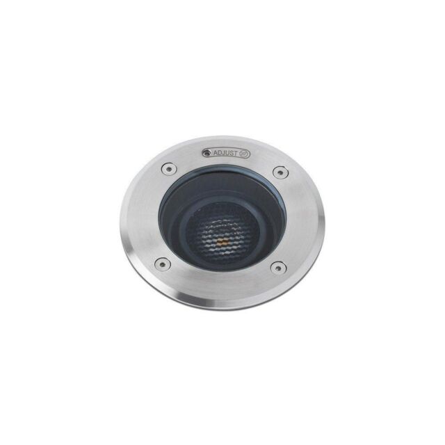 Netlighting Geiser Integrated LED Recessed Outdoor Ground Light 3000K IP67 in Grey - image 1