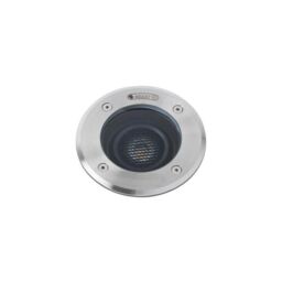 Netlighting Geiser Integrated LED Recessed Outdoor Ground Light 3000K IP67 in Grey - thumbnail 1