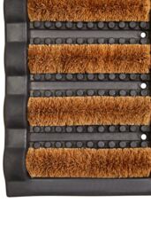 Orsina Filta Brush Coir Doormat in Grey - Size: Medium - thumbnail 4