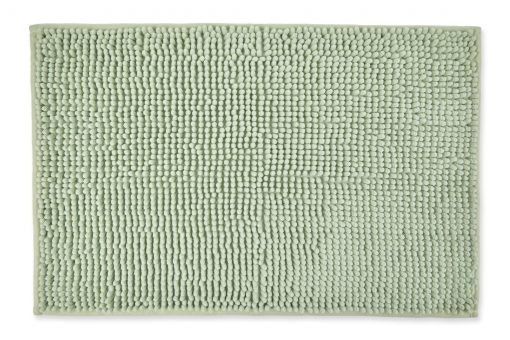 New Edge Blinds Marlow Collection Soft Touch Non-Slip Bathroom Rug in Green - Size: 45 cm width x 75 cm drop - image 1