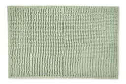 New Edge Blinds Marlow Collection Soft Touch Non-Slip Bathroom Rug in Green - Size: 45 cm width x 75 cm drop - thumbnail 1