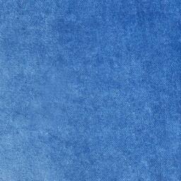 Wyld and Coco Velvet Round Tasselled Pouffe Ottoman Blue - thumbnail 7