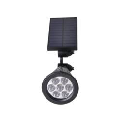 ENER-J Solar Spike Garden Lights Pack of 4 RGB Colour Changing Outdoor Waterproof LED Landscape Lights 7W Pathway Lawn Lighting in Black - thumbnail 8
