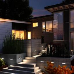 SPETLEK LED Brick Light Wall Light Recessed Stainless in Silver - thumbnail 4