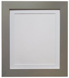 Frames & Mirrors 4U Metro Dark Grey Frame with White Mount for Image Size 4 x 3 Inch - thumbnail 1