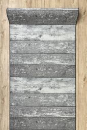 RugsX Anti-Slip Runner in Grey - Size: 120 cm x 360 cm - thumbnail 4