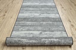 RugsX Anti-Slip Runner in Grey - Size: 120 cm x 360 cm - thumbnail 5