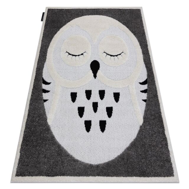RugsX Modern Children's Rug in Grey - Size: 120 cm x 170 cm - image 1