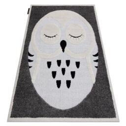 RugsX Modern Children's Rug in Grey - Size: 120 cm x 170 cm - thumbnail 1