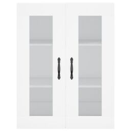 Berkfield Home Highboard White 69.5x34x180 cm Engineered Wood - thumbnail 6