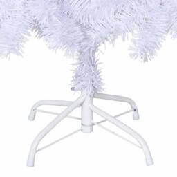 Berkfield Home Artificial Christmas Tree with Thick Branches White 180 cm PVC - thumbnail 6